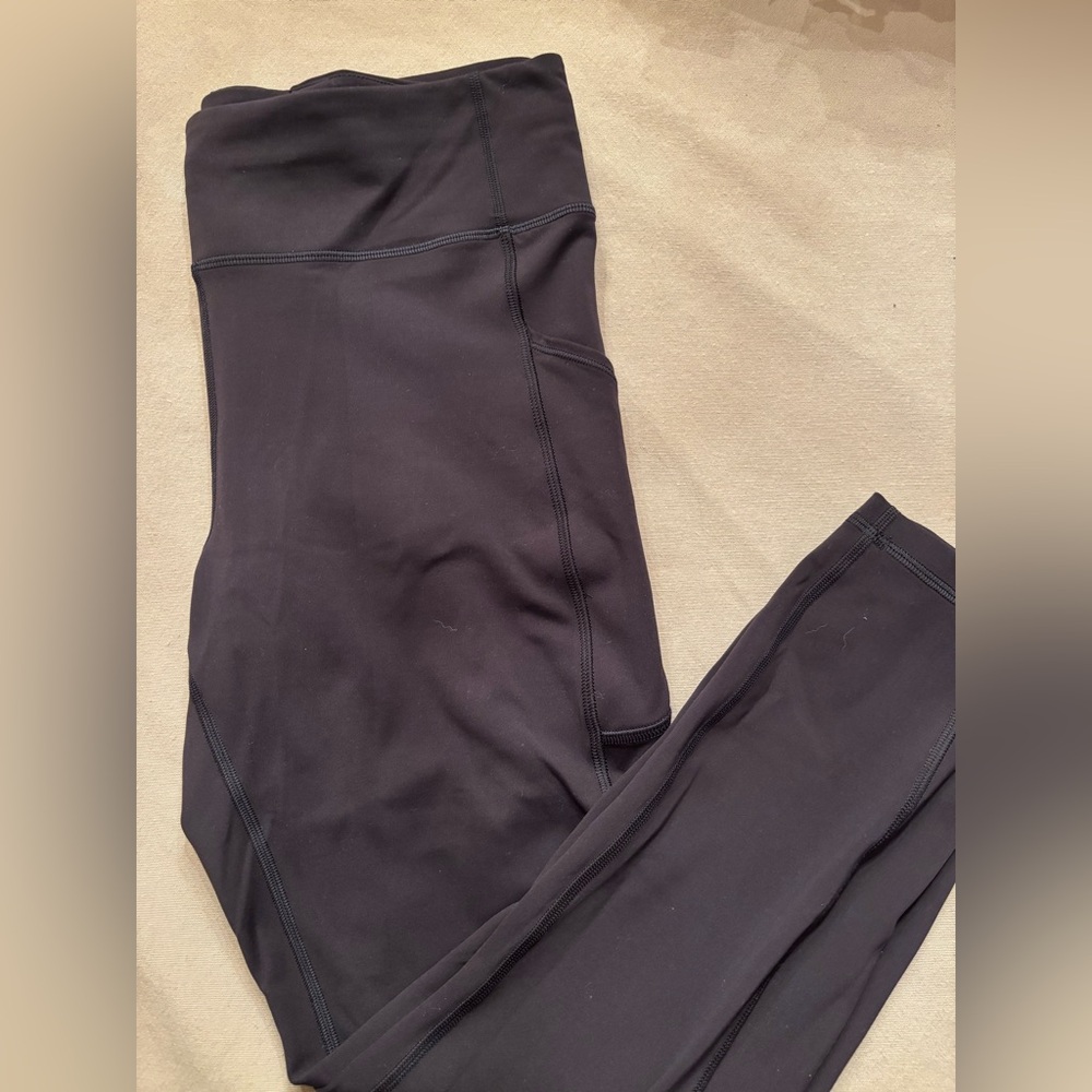 lululemon wonder under size 12 25” Black Leggings